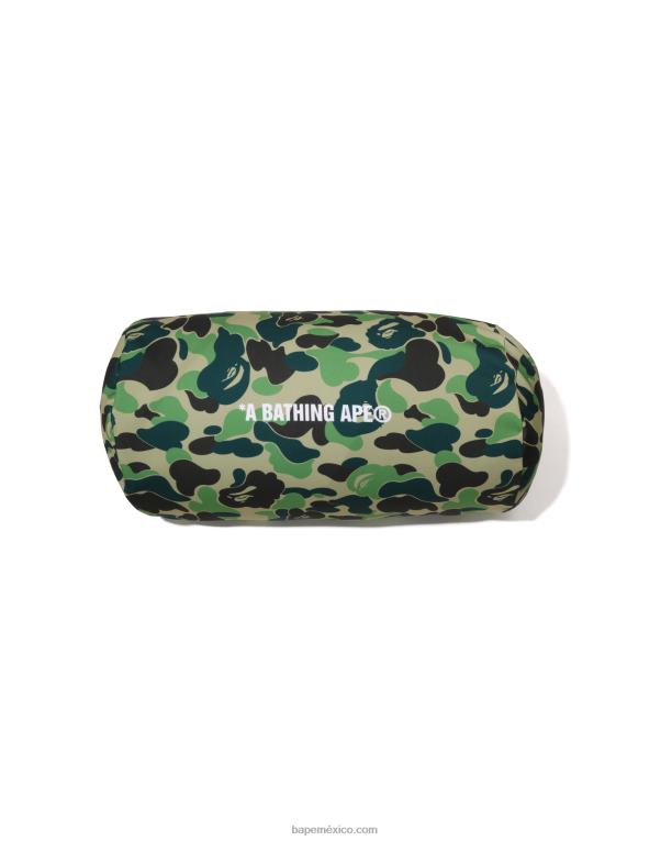 Cojín con cuentas de camuflaje abc hombres A Bathing Ape 00RH514 ejercito verde