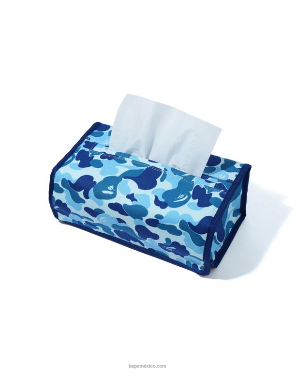 cubierta de tejido de camuflaje abc hombres A Bathing Ape 00RH491 azul