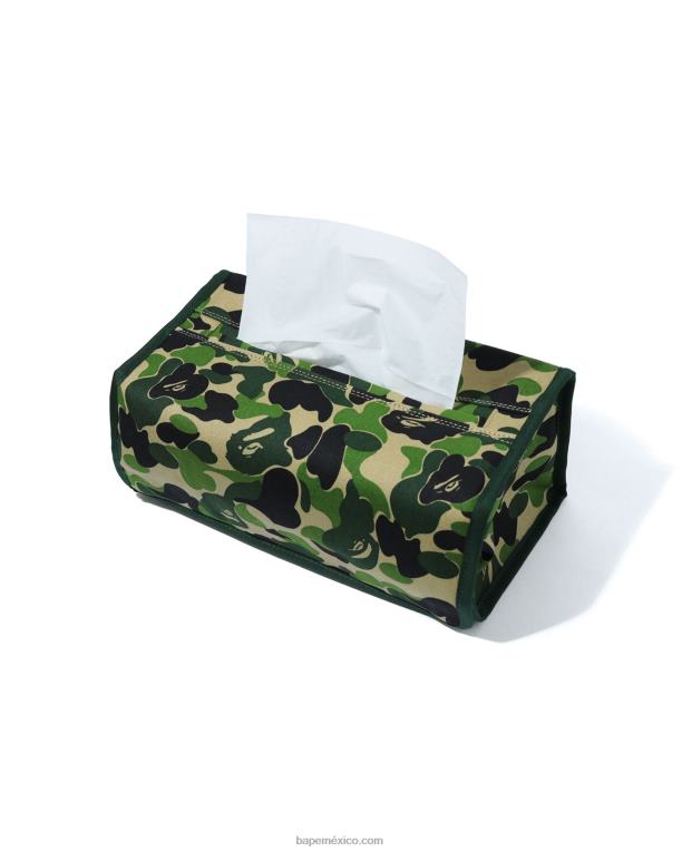 cubierta de tejido de camuflaje abc hombres A Bathing Ape 00RH492 ejercito verde