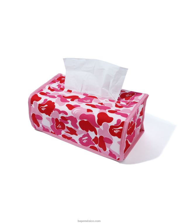 cubierta de tejido de camuflaje abc hombres A Bathing Ape 00RH493 rosa