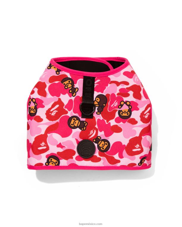 arnés baby milo abc camo terry hombres A Bathing Ape 00RH1177 rosa