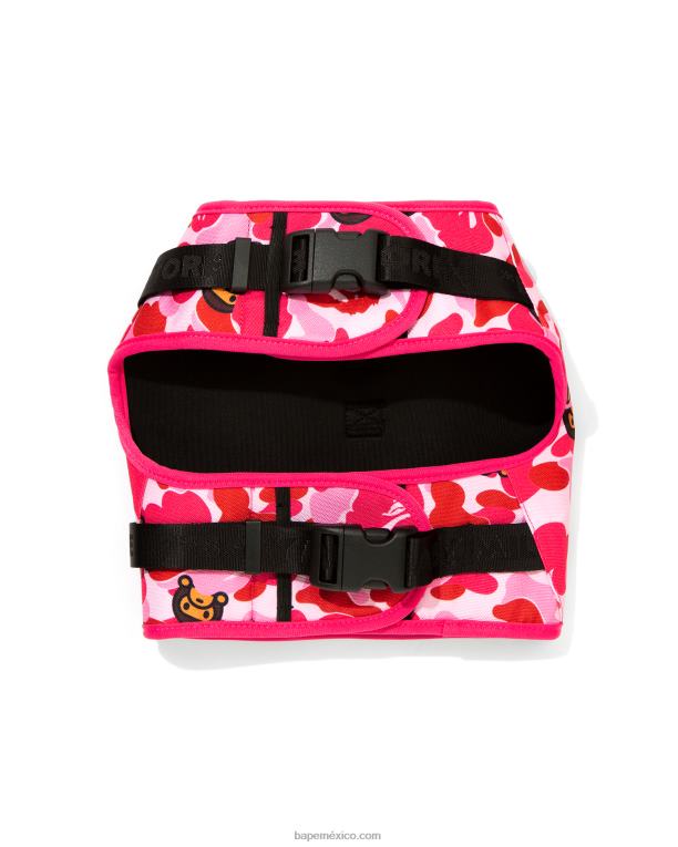 arnés baby milo abc camo terry hombres A Bathing Ape 00RH1177 rosa