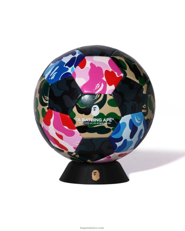 balón de fútbol de camuflaje abc hombres A Bathing Ape 00RH498 caso