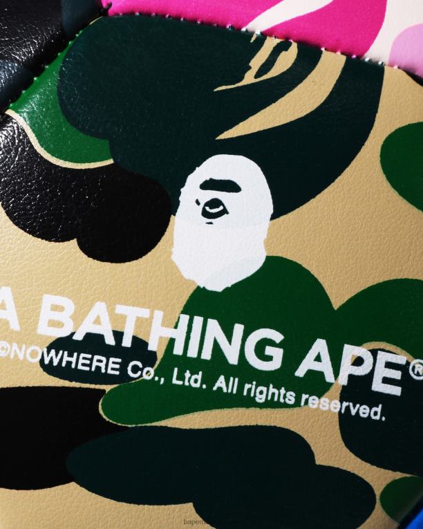 balón de fútbol de camuflaje abc hombres A Bathing Ape 00RH498 caso