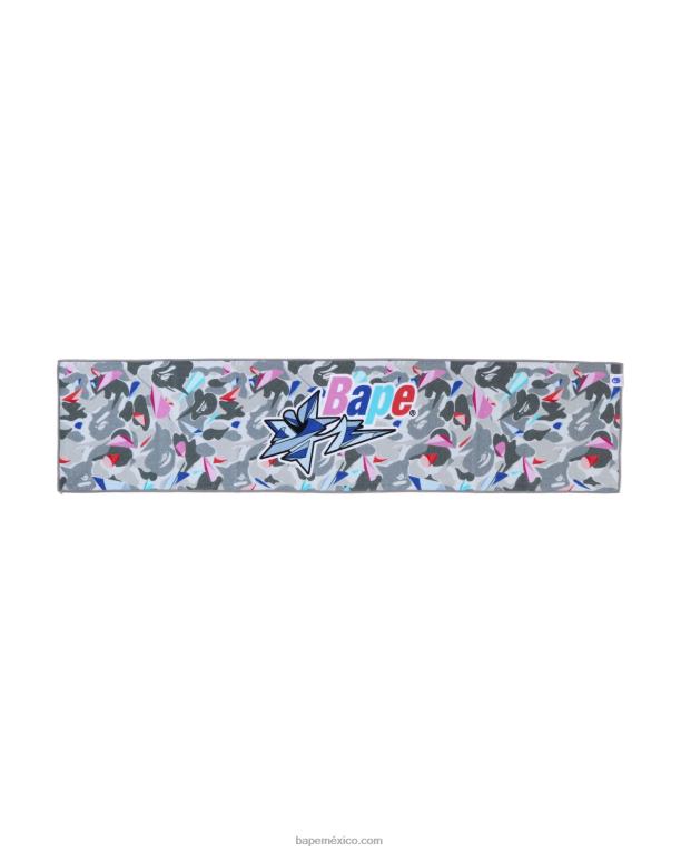 toalla deportiva camuflada x ldg hombres A Bathing Ape 00RH532 gris