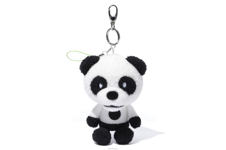 llavero de peluche hombres A Bathing Ape 00RH1167 blanco