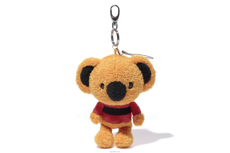 llavero de peluche hombres A Bathing Ape 00RH1188 Mandarina