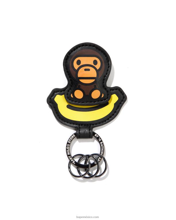 multi llavero hombres A Bathing Ape 00RH1191 café