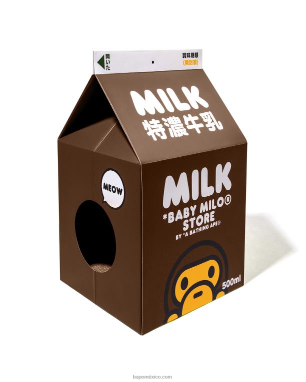 casa de gatos hombres A Bathing Ape 00RH1174 marrón