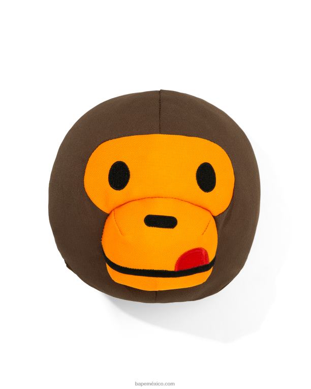 milo cabeza de peluche hombres A Bathing Ape 00RH1171 marrón
