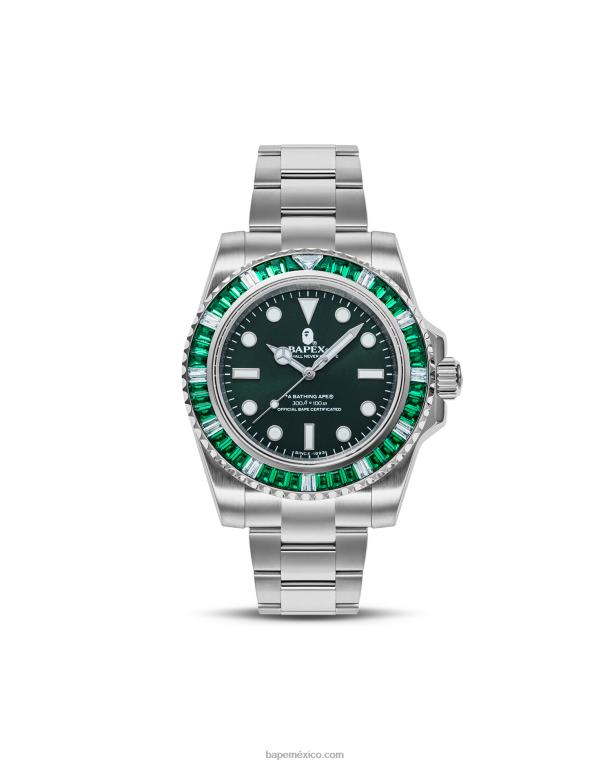 piedra de cristal tipo 1 hombres A Bathing Ape 00RH432 Esmeralda