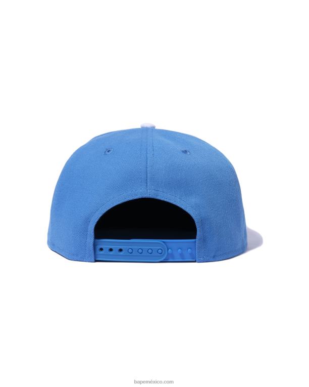 x new era head 9 gorra cincuenta hombres A Bathing Ape 00RH562 azul