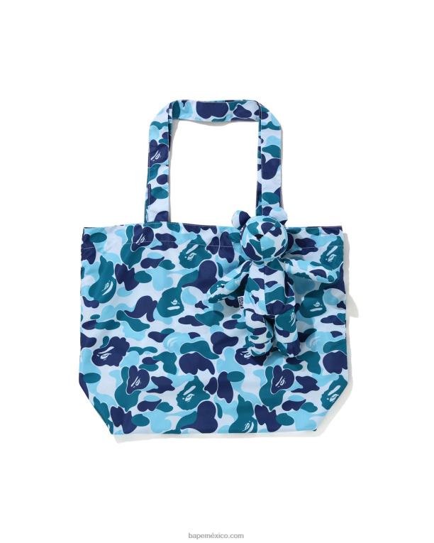 bolsa(s) ecológica(s) abc camo bear hombres A Bathing Ape 00RH473 azul