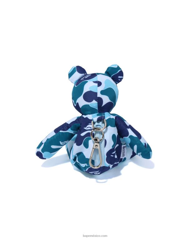 bolsa(s) ecológica(s) abc camo bear hombres A Bathing Ape 00RH473 azul