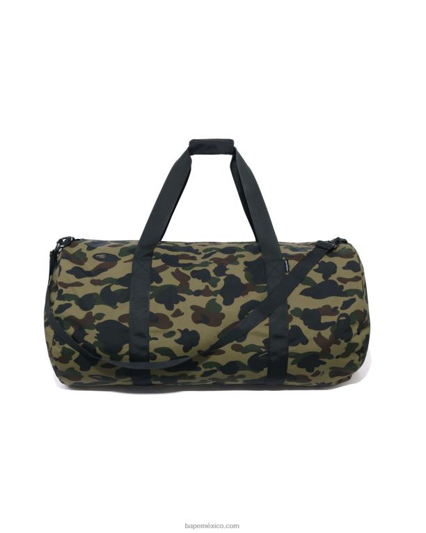 1er bolso de lona de camuflaje hombres A Bathing Ape 00RH464 ejercito verde