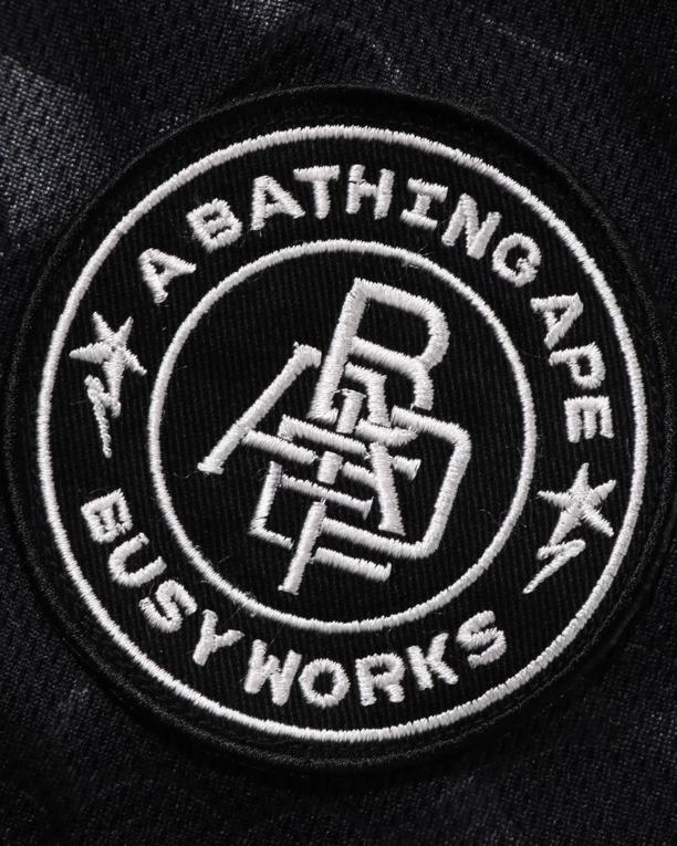 pantalones cortos de fútbol hombres A Bathing Ape 00RH355 negro