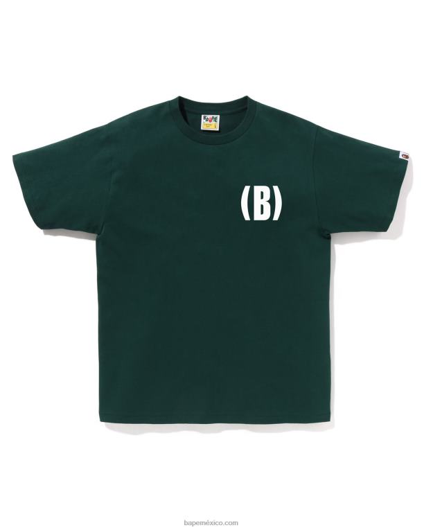 b camiseta de un punto hombres A Bathing Ape 00RH131 selva profunda