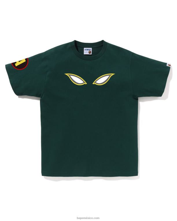 camiseta de sombra hombres A Bathing Ape 00RH172 selva profunda