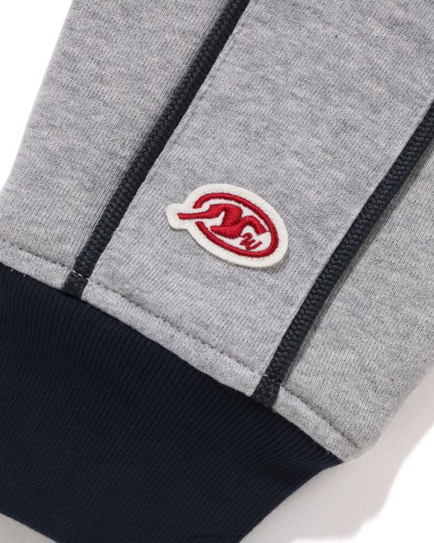 chaqueta universitaria de sudor hombres A Bathing Ape 00RH243 Azul marino