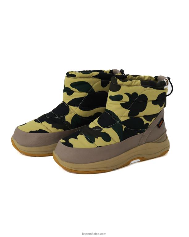 botas x suicoke Bower hombres A Bathing Ape 00RH733 amarillo