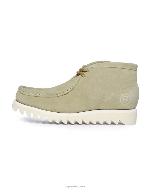 cacería de gamuza m2 hombres A Bathing Ape 00RH688 beige