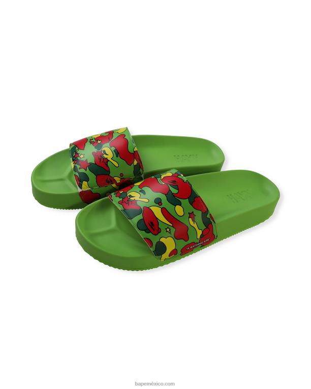 sandalias con diseño camuflado sta de x hayn hombres A Bathing Ape 00RH728 caso