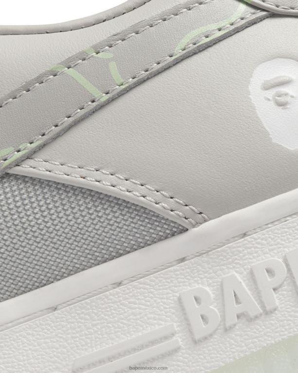 #1m2 hombres A Bathing Ape 00RH700 gris