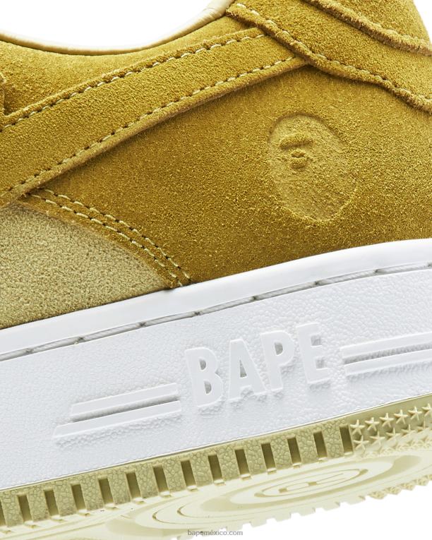 #3m1 hombres A Bathing Ape 00RH662 beige