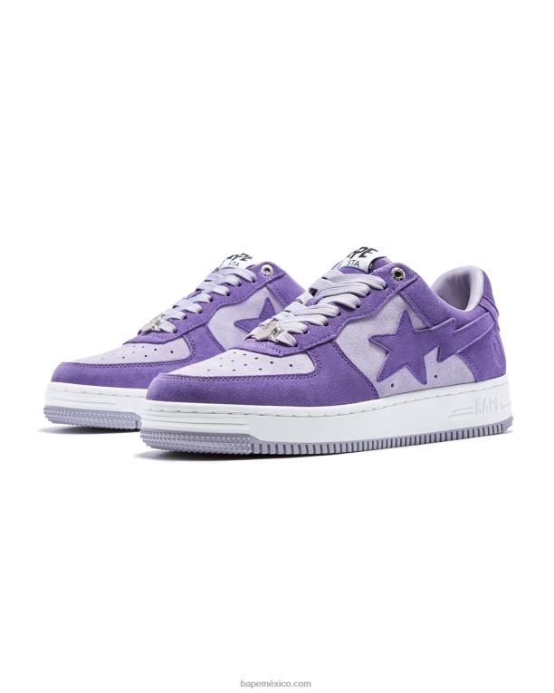 #3m1 hombres A Bathing Ape 00RH665 púrpura