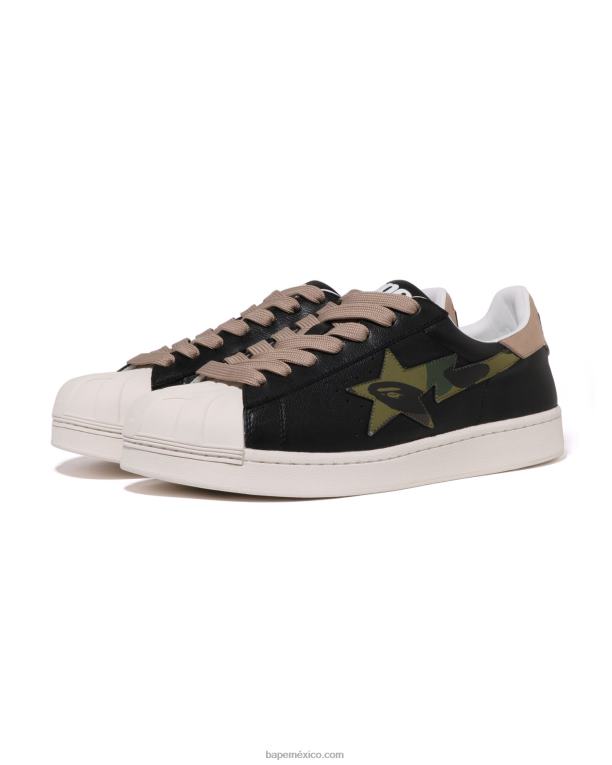 cráneo sta # 1 hombres A Bathing Ape 00RH682 negro