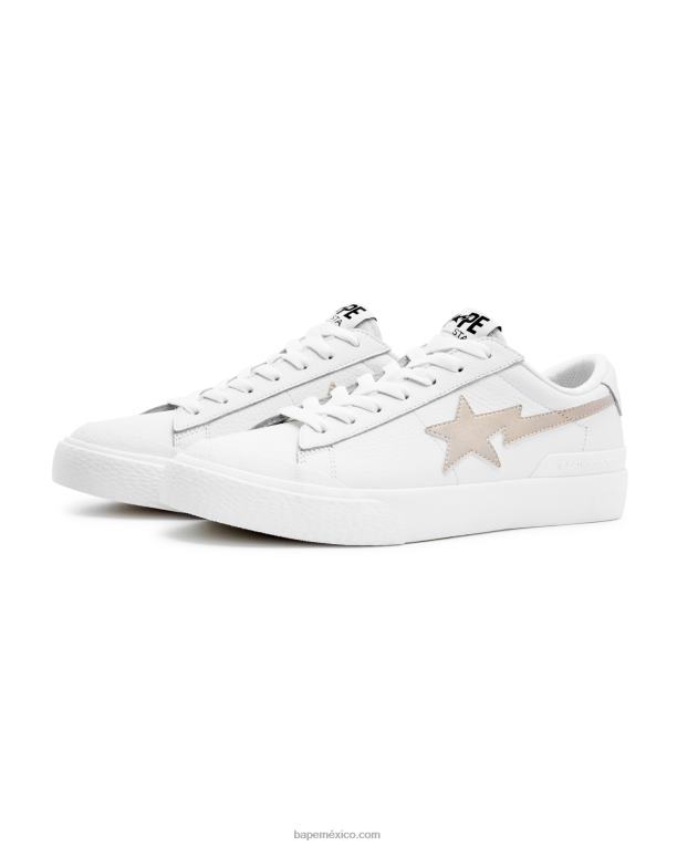 loco sta # 1 hombres A Bathing Ape 00RH659 blanco