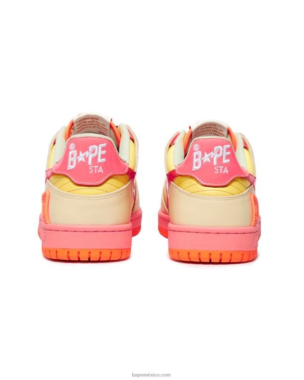 sk8 sta #1 hombres A Bathing Ape 00RH709 naranja