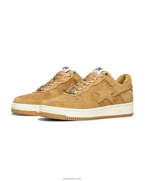 zapatillas hombres A Bathing Ape 00RH720 beige