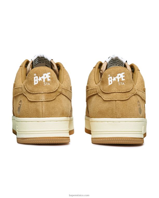 zapatillas hombres A Bathing Ape 00RH720 beige