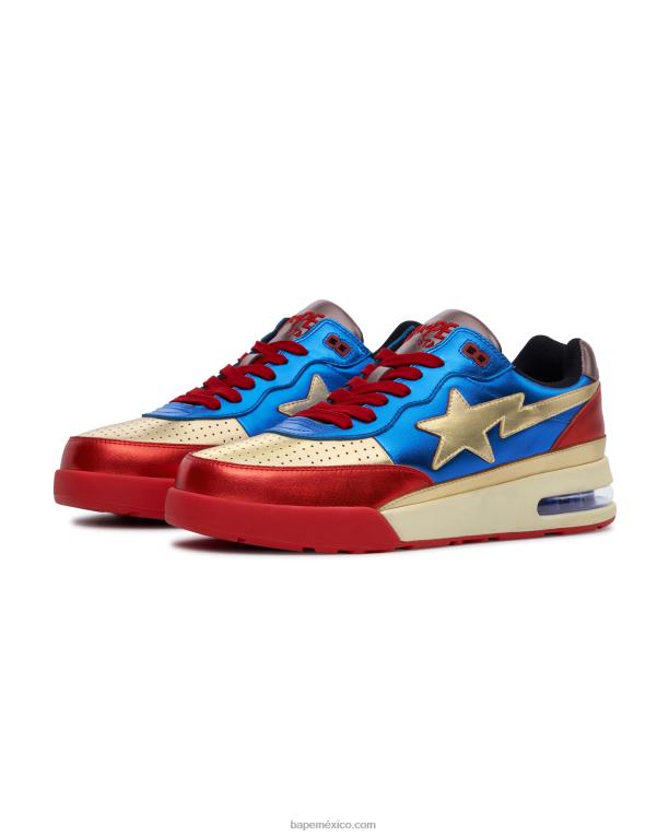 zapatillas road sta m2 hombres A Bathing Ape 00RH719 azul