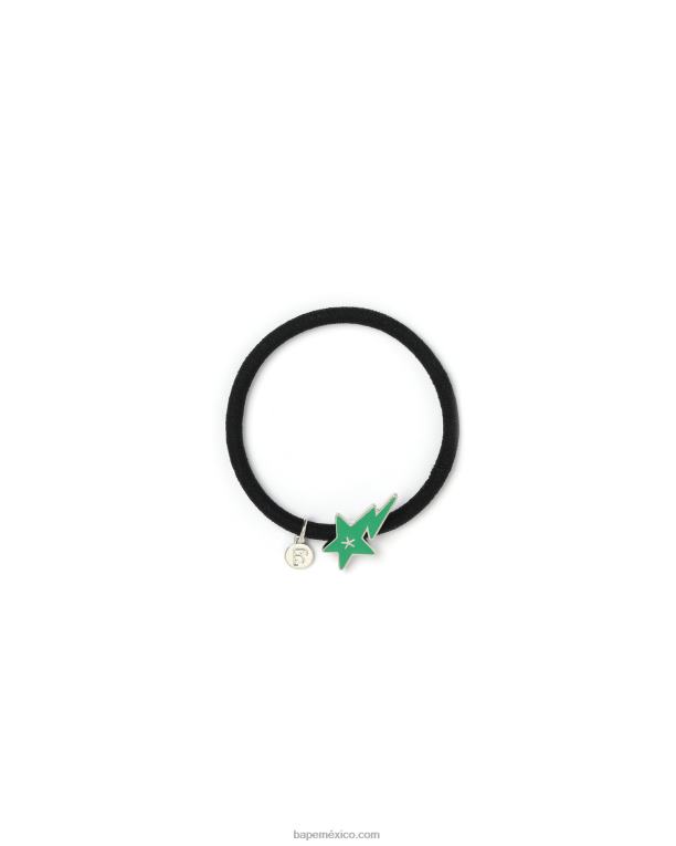 diadema con logo mujer A Bathing Ape 00RH1116 Esmeralda