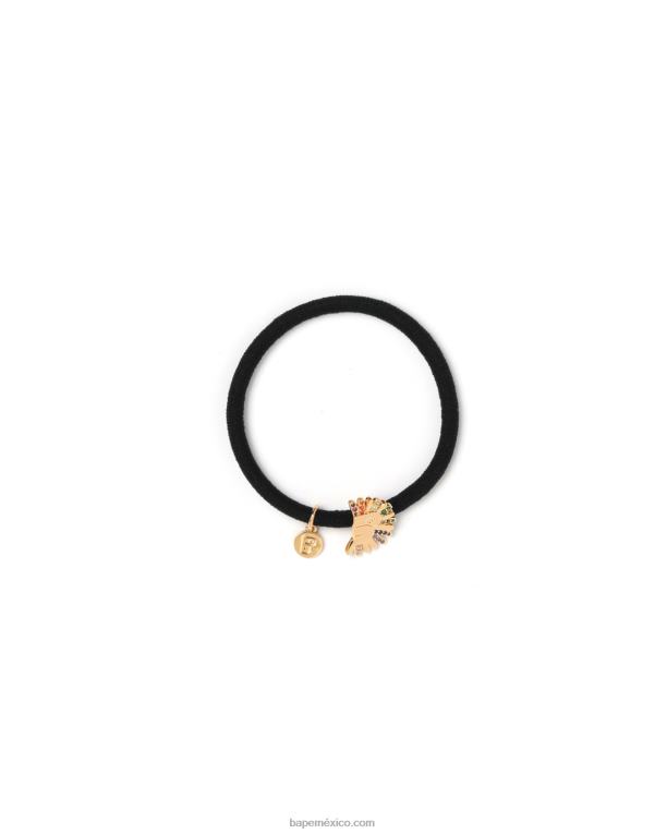 diadema dorada con logo mujer A Bathing Ape 00RH1124 caso