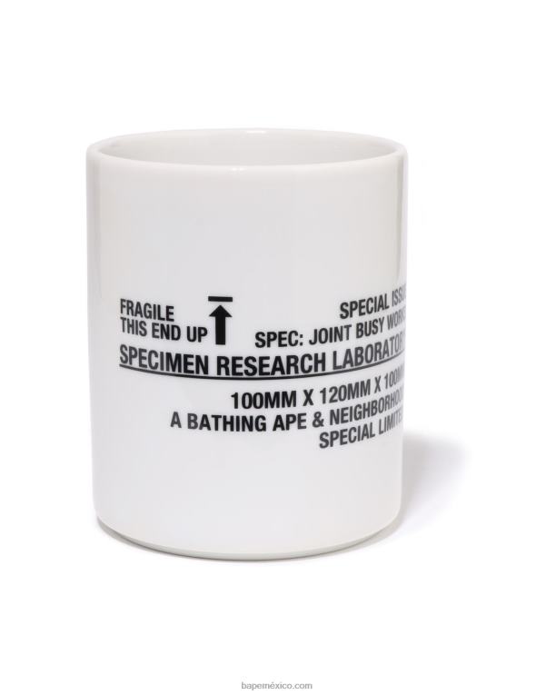 parcela de planta x nbhd mujer A Bathing Ape 00RH508 blanco