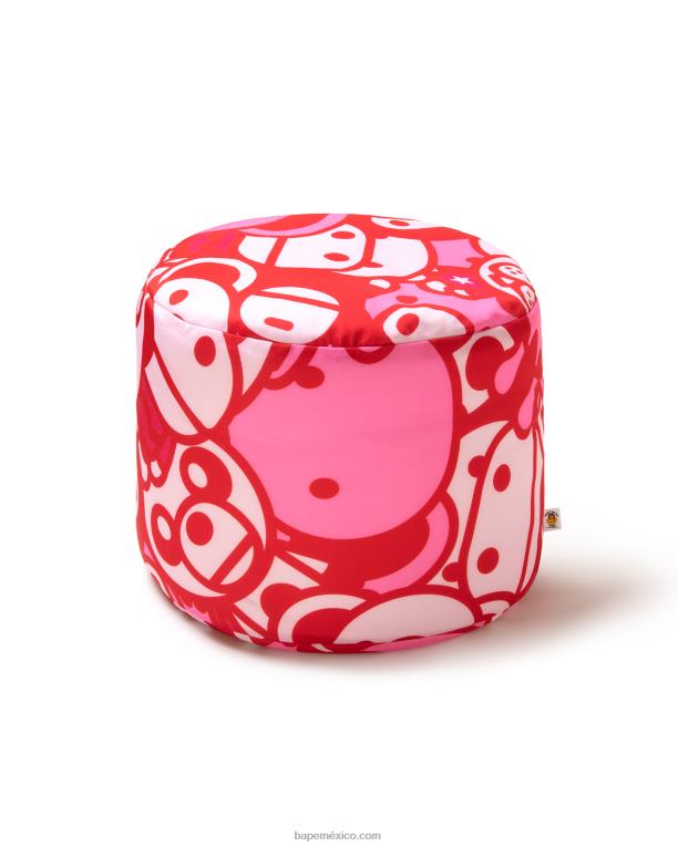 puf bebe milo mujer A Bathing Ape 00RH1137 rosa