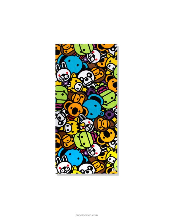 toalla de baño bebe milo mujer A Bathing Ape 00RH1091 caso