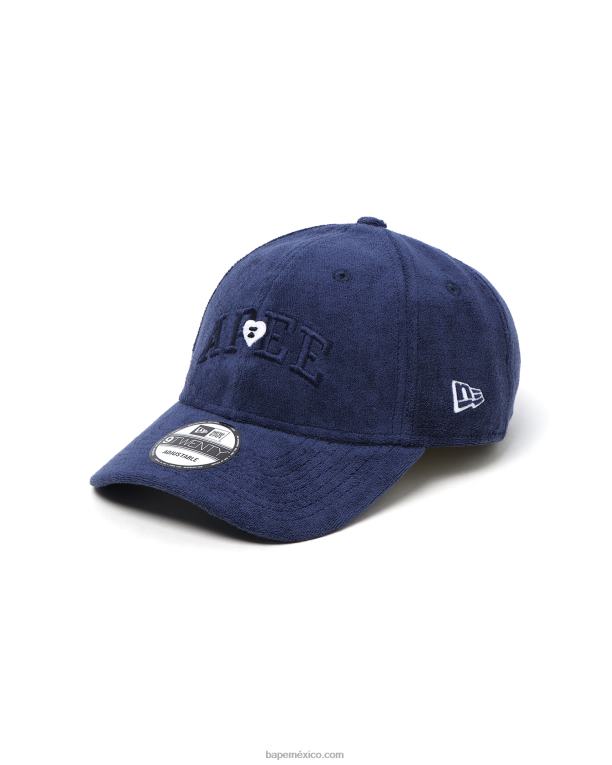 gorra con logo x new era 9twenty mujer A Bathing Ape 00RH1087 azul