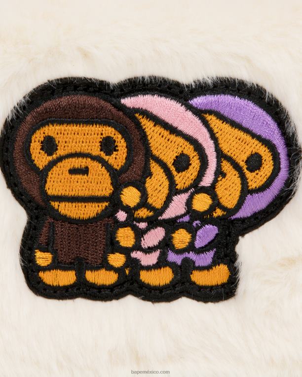 bandolera pequeña mujer A Bathing Ape 00RH1130 blanco