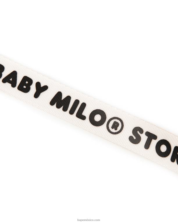 bandolera pequeña mujer A Bathing Ape 00RH1130 blanco