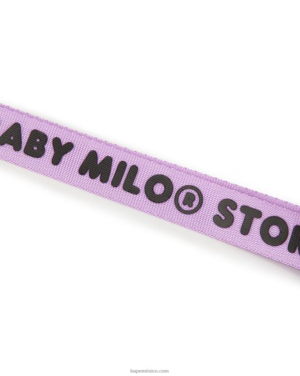 bandolera pequeña mujer A Bathing Ape 00RH1131 púrpura