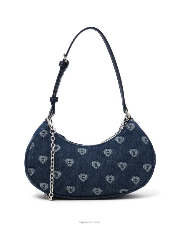 bolso de mezclilla estampado #2 mujer A Bathing Ape 00RH1083 mezclilla