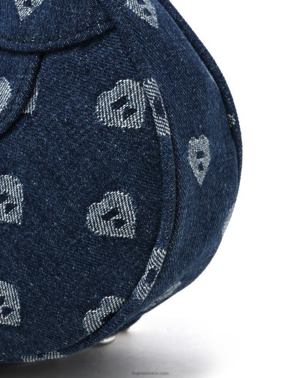 bolso de mezclilla estampado #2 mujer A Bathing Ape 00RH1083 mezclilla