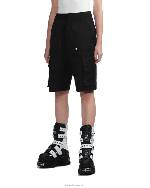 culotte de carga mujer A Bathing Ape 00RH793 negro