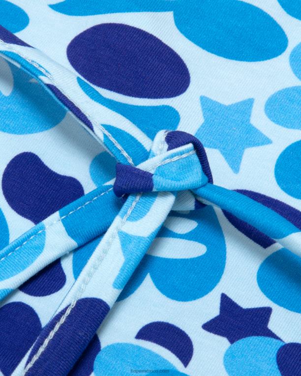 top estampado mujer A Bathing Ape 00RH936 azul