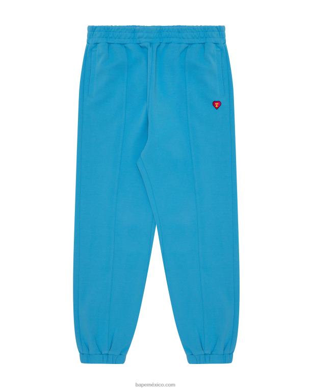 pantalones de la pista mujer A Bathing Ape 00RH1059 azul