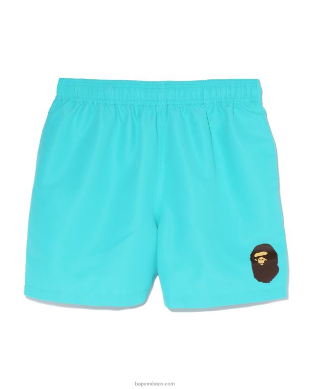 bolsa de verano vacaciones playa mujer A Bathing Ape 00RH1144 azul